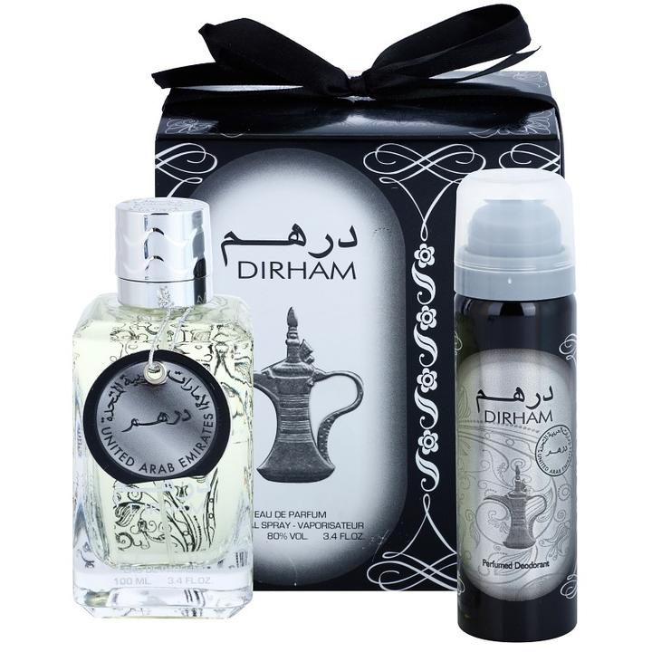 Dirham Zilver Unisex 100ml EDP + Deodorant