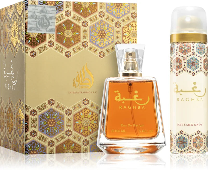 Raghba + Deo (goud) Eau de Parfum 100ml